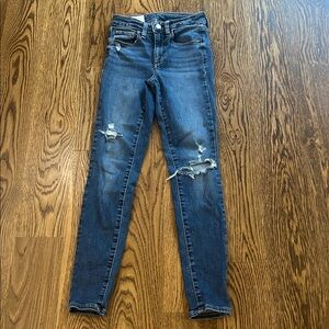 GAP Denim Universal Jegging Mid Rise Size 25. 0R